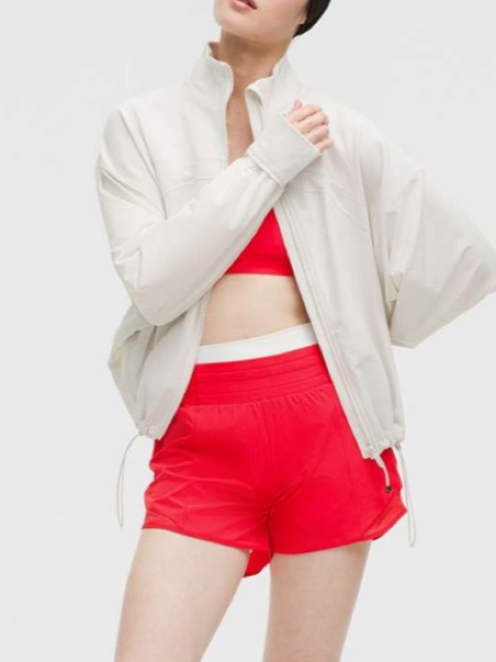 LULULEMON | Hotty Hot High Rise Lined Short 4” Red Glow | 6